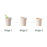 Spare parts children's mug - lid + straw (Vanilla/Colour)