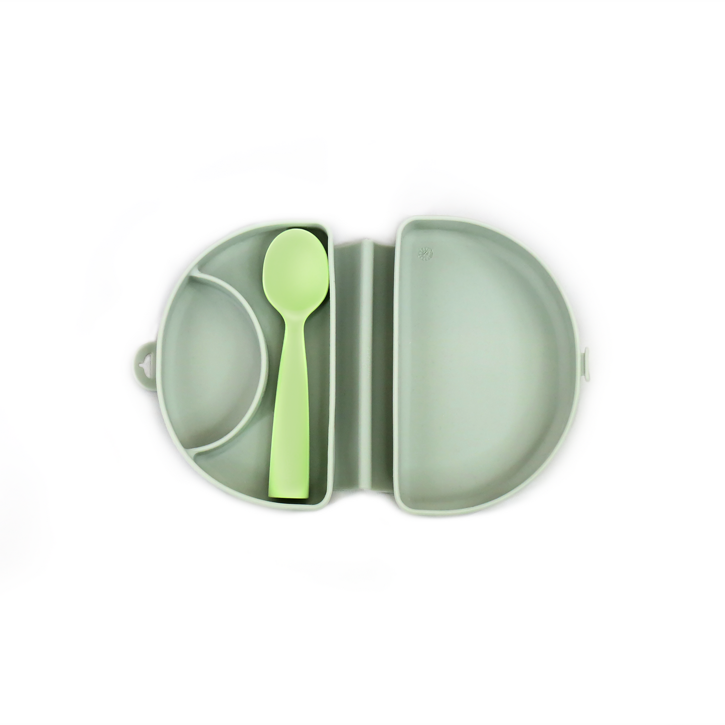 Fold & Scoop - Teller + Löffel (Sage/Keylime)