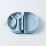 Fold & Scoop - Teller + Löffel (Chicory/Chicory)