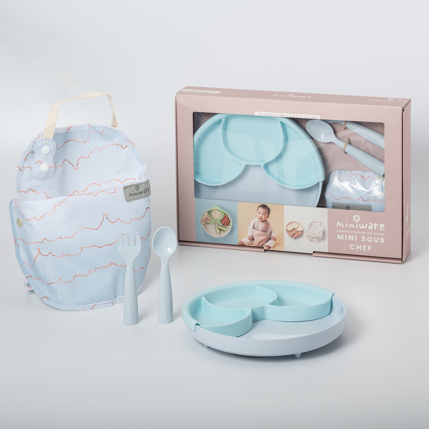 Minis Sous Chef barnservis (Enchanted Sky)