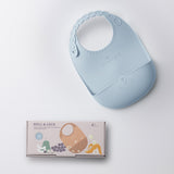 Roll & Lock Silikon Lätzchen (Chicory)