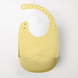 Roll & Lock Silikon Lätzchen (Custard)