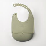 Roll & Lock Bib (Pistachio)