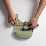 Roll & Lock Bib (Pistachio)
