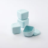 Silipods - Lebensmittelbehälter aus Silikon -Doppelpack (Aqua)