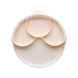 Healthy Meal Set - Divider Plate (Vanilla/Peach)
