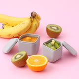 GrowBento Lunch Set (Snow/Grey)