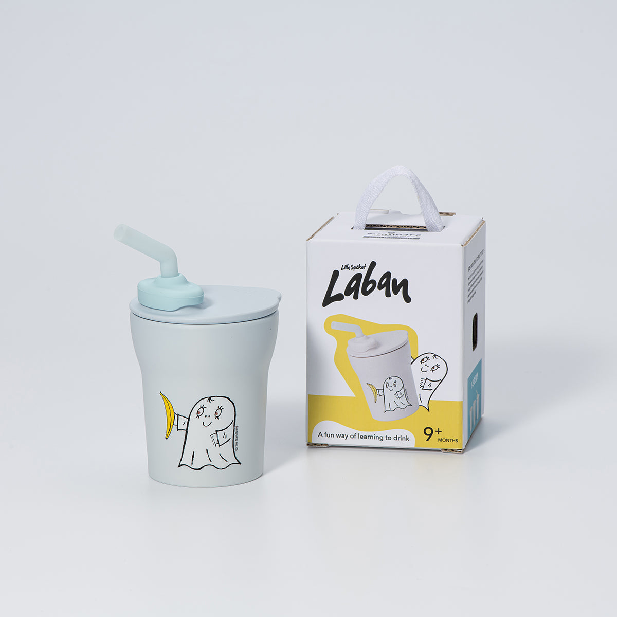 Little Ghost Laban 1-2-3 Sip! Cup (Aqua)