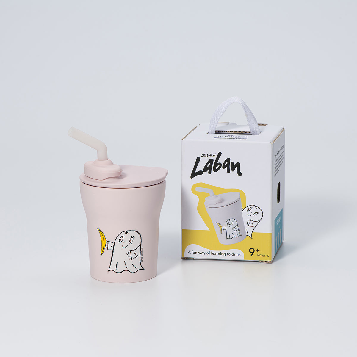 Little Ghost Laban 1-2-3 Sip! Cup (Cotton Candy)