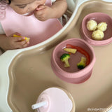 Sensory Baby Bowl (Rasberry)
