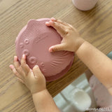 Sensory Baby Bowl (Rasberry)