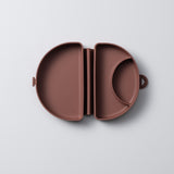 Silifold vikbar tallrik (Chestnut)