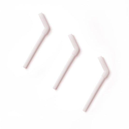 Silicone Straw 3 Pack Set (Cotton Candy)