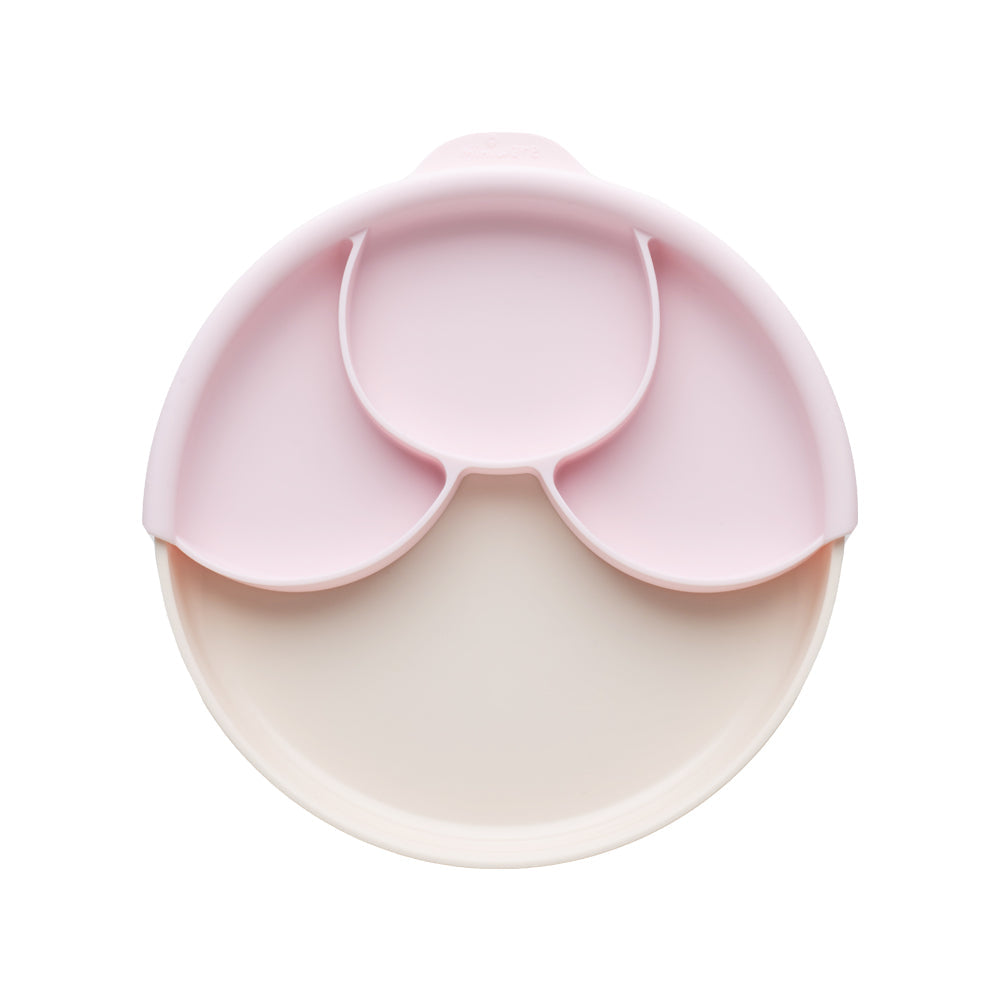 Healthy Meal Set - Divider Plate (Vanilla/Cotton Candy)