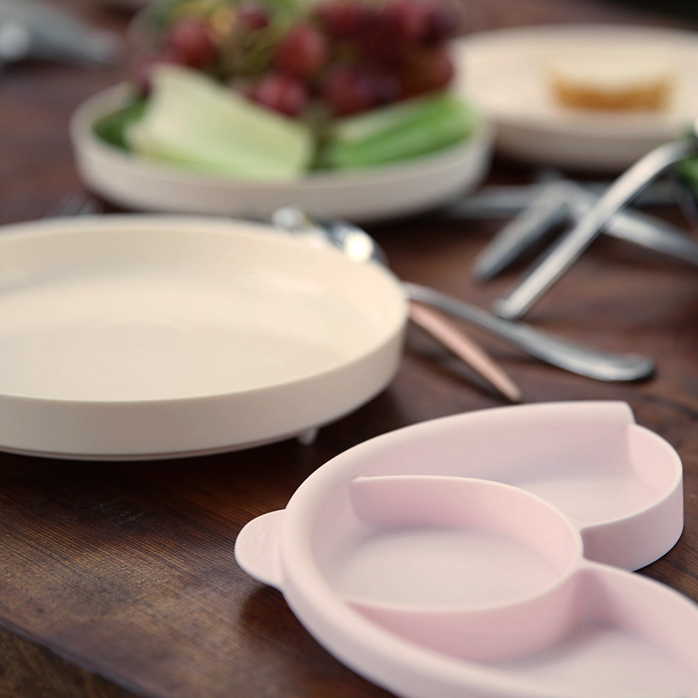 Healthy Meal Set - Divider Plate (Vanilla/Cotton Candy)