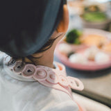 Roll & Lock silicone Bib (Aqua)