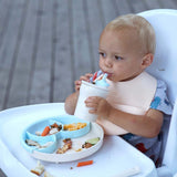 Silicone Straw 3 Pack Set (Aqua)